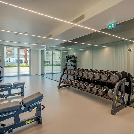 Cond Bayline - Choupa - Pool - - Gym - By Bedzy דירה Armação de Pêra